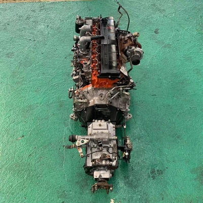 Isuzu 6HE1T Used Diesel Engine 6 Cylinders Direct Injection Auto Motor