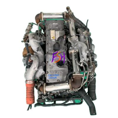 Isuzu 6UZ1T 6-cylinder Turbocharged Diesel Engine Assembly with 7.8 liters Displacement for Trucks and Buses